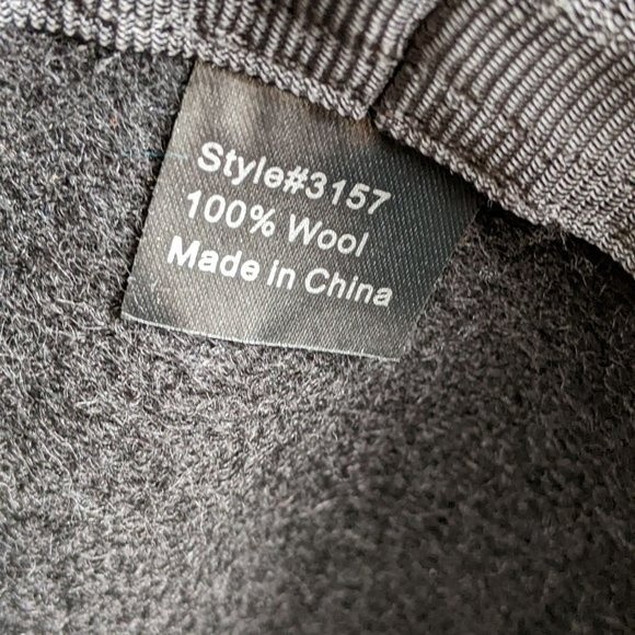 Cloche Hat Side Bow Black All Seasons - 100% Wool - Fall Style Evening Dress Up - Picture 10 of 10